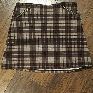 GUC Princess Vera Wang plaid skirt